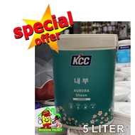 5L KCC PAINT ( AURORA SHEEN ) INTERIOR WALL PAINT