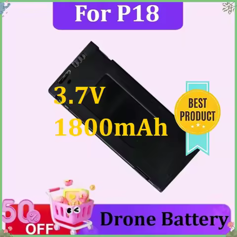 For P18 Drone Battery Accessories 552556 3.7V 1800mAh P18 Max RC Drone Spare Parts