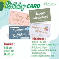 Happy Birthday Greeting Card/ Birthday Card/ Gift Card Greeting Card/ Happy Birthday Greeting Card