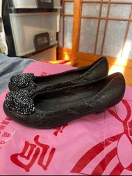 「 二手鞋 」 TI ASIA 女版跟鞋 37號（黑）鐵4