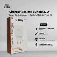 REALME 33 WATT TYPE C CHARGER | REALME TYPE C CABLE | SUPERDART SUPERVOOC ORIGINAL