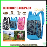 Travel Backpack Unisex Hiking beg galas Camping Outdoor Bag UltraLight Sport Bag10L Casual Bag