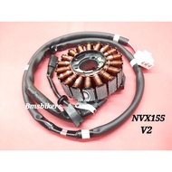 NVX 155 V2 STATOR ASSY FUEL COIL MAGNET COIL (100% ORIGINAL)B63-H1410-11