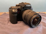 菲林相機 連鏡頭 Canon eos55 film camera (sigma zoom 28-80mm)