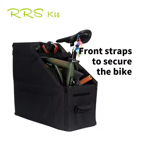 Portable Folding Bike Storage Box For Brompton Bike Storage Dustproof Box Waterproof Car Trunk Trans