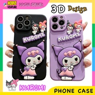 Honor X5b X6 X6a X6b X7 X7a X7b X7c X7d X8 X8a X8b X8c X9 X9a X9b X9c X9d Smart 3D Kuromi Purple Bla