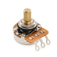 Musiclily Pro HD B250K Pot Brass Solid Short Shaft 1/4 Inch Linear Taper Potentiometer for Electric 