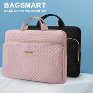 ♧  BAGSMART Laptop Handbag Sleeve Case 13.3/14/15.6'' Computer Shoulder Bag for Women Notebook Briefcases for Macbook Air Pro 13 14
