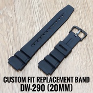 PU Watch Band Replacement for Casio size 20mm DW-290 AW-61