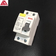 Cầu dao CB chống giật 32A - 63A Nival tự động