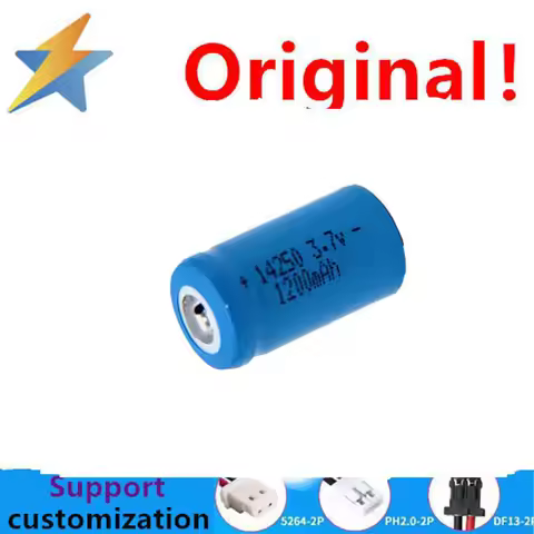 buy more will cheap 14250 rechargeable battery 14250 lithium battery 3.7V pointed full capacity batt