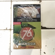 Rokok DJARUM 76 MANGGA 12 BATANG - Sigaret Kretek SKT Mango Pak Slop