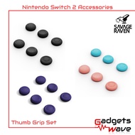 [NS2 Acc] Savage Raven by Skull & Co. Thumb Grip Set for Nintendo SWITCH 2 NS2