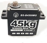 BOVAOCEN 45KG Brushless Digital Servo Large Torque HV Full Metal Gear IP67 Waterproof Steering Servo
