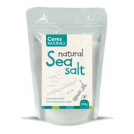 [ Bundle of 2 ] Ceres Organics Natural Sea Salt Pure Evaporated NZ Sea Water 500g - by Optimo Foods