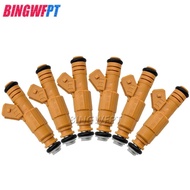 6Pcs Automobile Fuel Injectors for Jeep Wrangler Cherokee 1987-1998 4.0L Part Number:0280155710