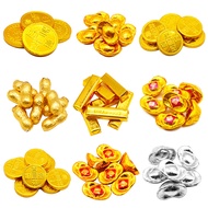 Yifu Gold Coin Chocolate Gold Bar Bulk Candy New Year Goods Snacks Baking Decoration 500g (Cocoa But