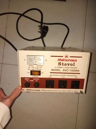 日本 松永 SVC-1500NA 自動交流穩壓器