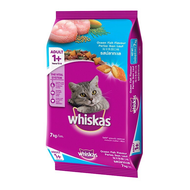 วิสกัส Whiskas อาหารเม็ดสำหรับแมว (รสปลาทะเล  รสปลาทู ) ขนาด 7 กก.  20 กก.