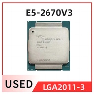 Xeon CPU E5-2670V3 SR1XS X99 2.30GHZ 30M 12-CORES  E5-2670 V3 LGA2011-3 processor