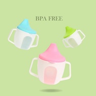 Gelas cangkir minum anak bayi/botol minum hisap air susu