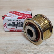 ORIGINAL TOYOTA HILUX VIGO KUN25 KUN26 REVO GUN125 GUN126 ALTERNATOR PULLEY  27415-30020/27415-0L010