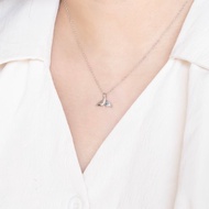 倫敦藍托帕石925純銀美人魚項鍊