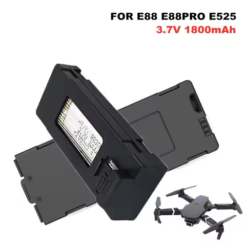E88 Drone Battery 3.7V 1800mAh Rechargeable Li-ion Battery For RC Drone E88PRO E99 P1 K3 P10 A13 S98