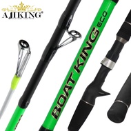 AJIKING FISHING ROD BOAT KING ECO SUITABLE FOR FRESHWATER SALTWATER FISHING