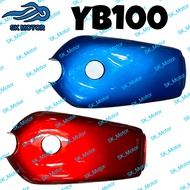 Yamaha YB100 YB 100 Fuel Tank / Tangki Minyak / Petrol Tank Petrol Red Blue