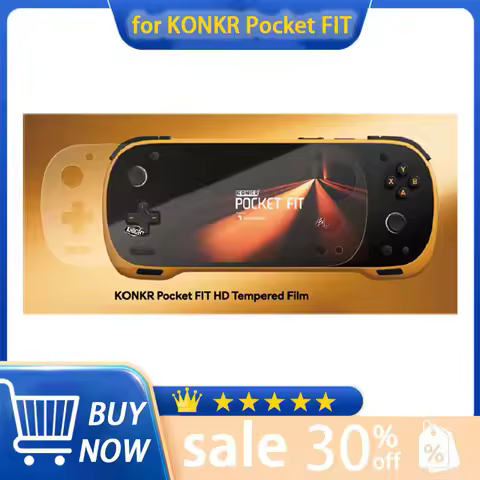 for AYANEO KONKR Pocket FIT Full-screen HD tempered glass screen protector brand new handheld game c