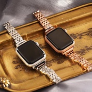 Apple watch - 不銹鋼拼接五珠(縮腰)蘋果錶帶