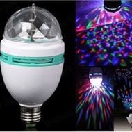 Rotating Disco LED Light (Full Color) Rotating Lamp "Led 3 watt"