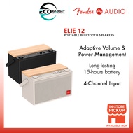 Fender Audio ELIE 12 Portable Bluetooth Speakers - 120W output with built-in subwoofer 15-hours batt