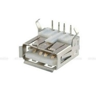 Socket - Connector - Connector USB 2.0 Type Female PCB Mounting Bending Legs