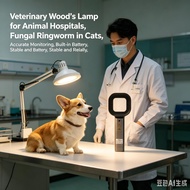 Pet Wood Lamp Handheld Ultraviolet Test Lamp Cat Dog Fungus Cat Moss Skin Test Household Test Lamp