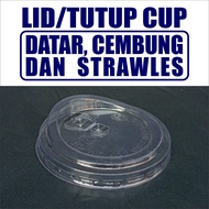 Strawless Lid Strawless Plastic Cup Lid/ 92 mm & 95mm Spill-Proof Cup Lid/