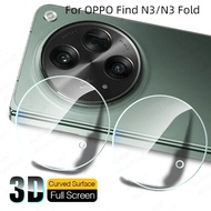 3D 9H Clear Tempered Glass Camera Lens Protector For OPPO FIND N3 5G Find N3 Fold Glass Film