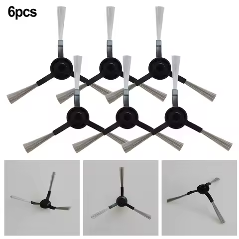 6pcs Corner Side Brush For Tefal For X-PLORER SERIE 130 AI Robot Household Supplies Cleaning Vacuum 