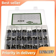 840Pcs/Set 24Values TO-92 Transistor BC547 BC327 BC337 2N2222 3904 PNP/NPN Transistors Set Electroni