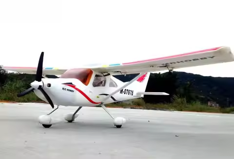 Aerospace Model Beginner's Remote Control Airplane EPO Crash-Resistant Model 1.1m Cessna 162 Complet