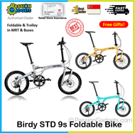 Birdy City 9SP Ultralight Weight Foldable Folding Bike Shimano 9 Speed Bicycle 9S Standard