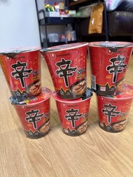-農心辛辣杯麵 -