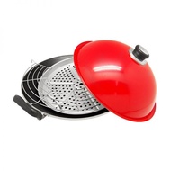 Maspion Hongkong Non-Stick Wok + Steamer/hongkong wok 36cm/hongkong wok 33cm