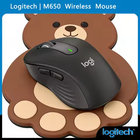 Logitech M650/M650/M650L Wireless Mouse - No Cable Clutter for Clean Desk