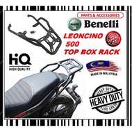 BENELLI LEONCINO 500 BJ 500 TOP BOX RACK HEAVY DUTY MONORACK STRONG QUALITY STEEL CLASSIC BEST