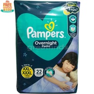 NEW Pampers Overnight Pants XXL-XXXL 22 Pieces