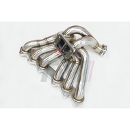 SS304 3mm thick Toy ota Supra 2JZGTE 2JZ-GTE Equal Length T4 Turbo Manifold Divided Flange