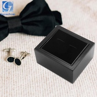 [Gazechimp] Cufflink Box Case, Cufflink Display Case for Men, Earring Box, Ring Box, Rotating Cuffli