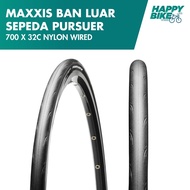 MAXXIS Pursuer 700 x 32C Nylon Wired 100 Max PSI Bicycle Outer Tires Road Bike Road Cycling Commuter